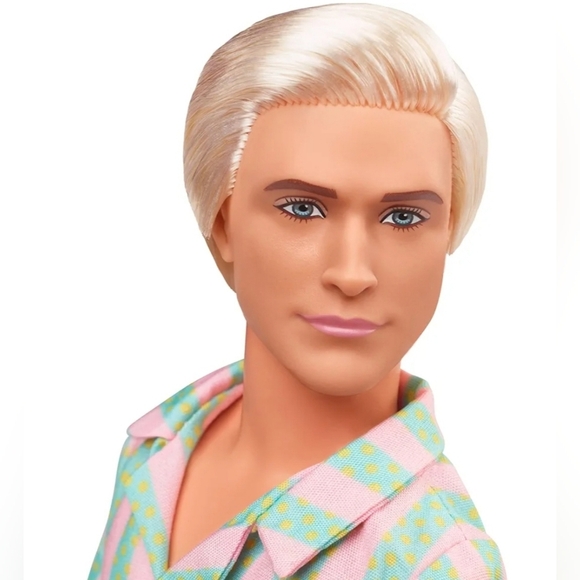 NRFB Mattel, Barbie The Movie Ken Surfing Doll (Ryan Gosling face Mold), NWT NIB - Picture 5 of 15